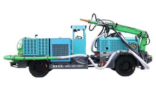 UPS-20JT柴油湿式混凝土喷射车